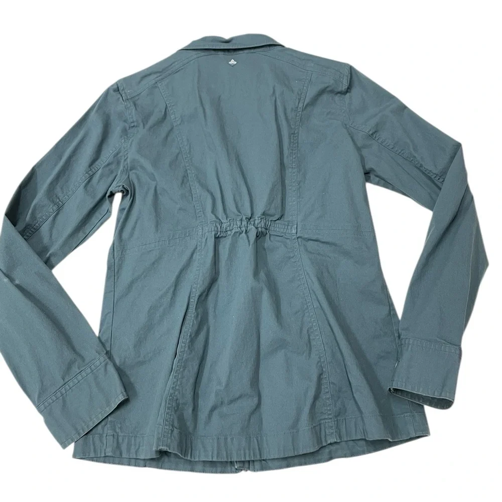 PRANA Mayve Jacket Blue Green Size Medium - Picture 3 of 9